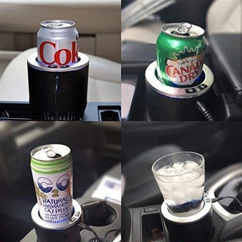 2-in-1 Car Cup-holder Beverage Cooler and Warmer - Mini car cup holder fridge