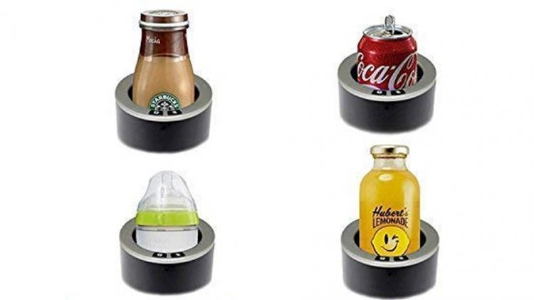 2-in-1 Car Cup-holder Beverage Cooler and Warmer - Mini car cup holder fridge