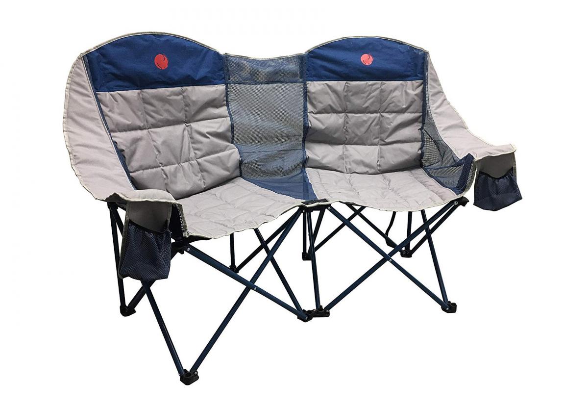 3-person Camping Chair - Folding outdoor camping couch - folding camping sofa