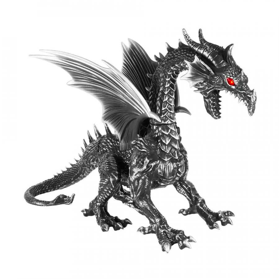 Giant Dragon That Breaths Fog Halloween yard decor