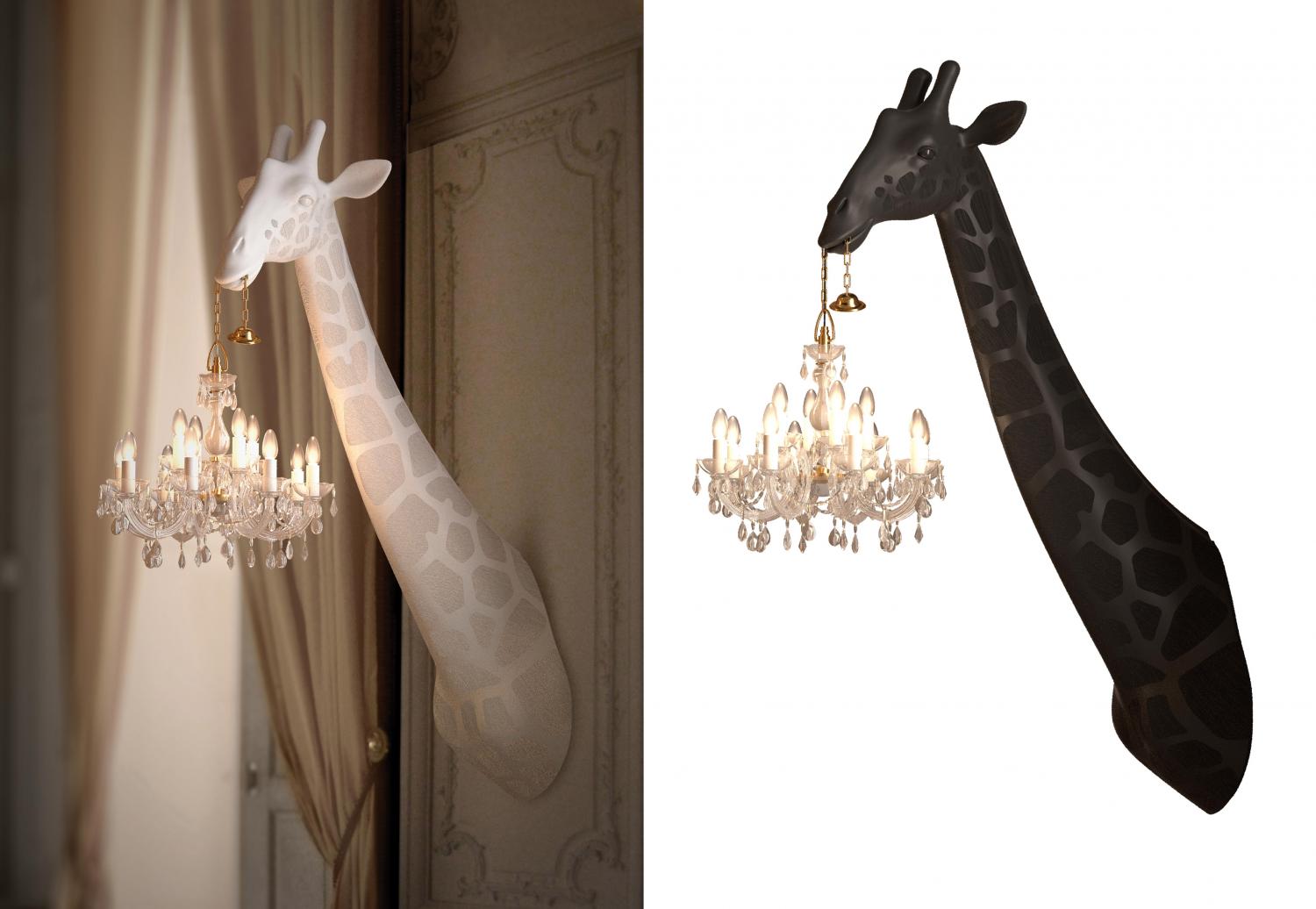 Giant Giraffe Chandelier - Wall mounted giraffe lamp