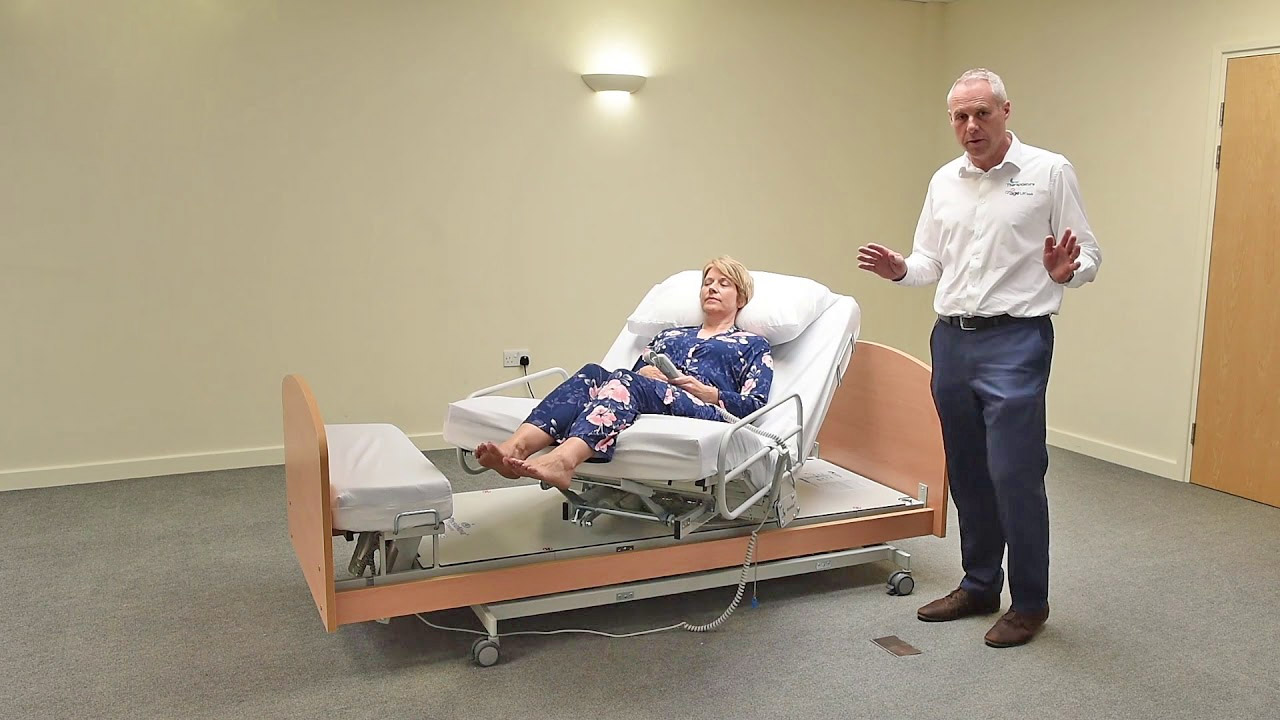 Rotoflex Automatic Rotating Bed Helps Those In Need Easily Get In and Out Of Bed