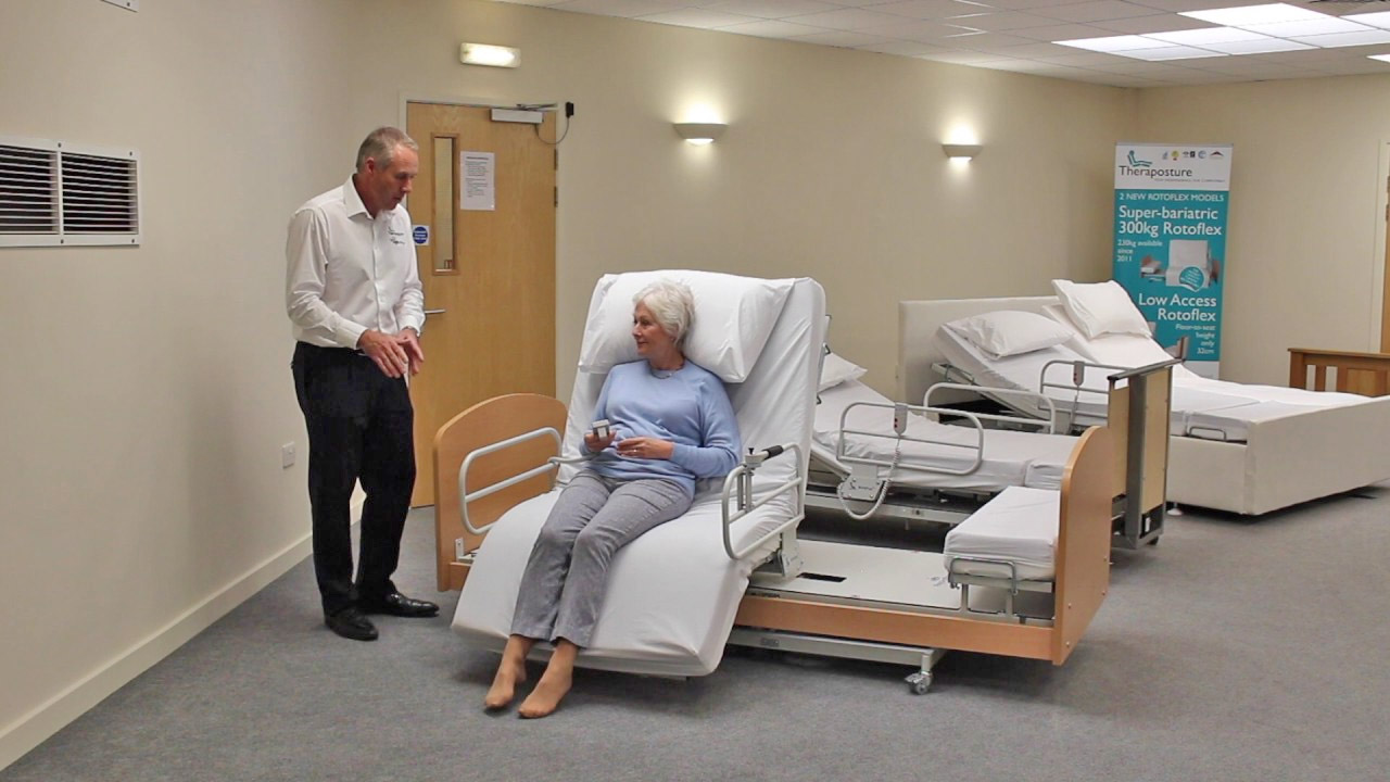 Rotoflex Automatic Rotating Bed Helps Those In Need Easily Get In and Out Of Bed