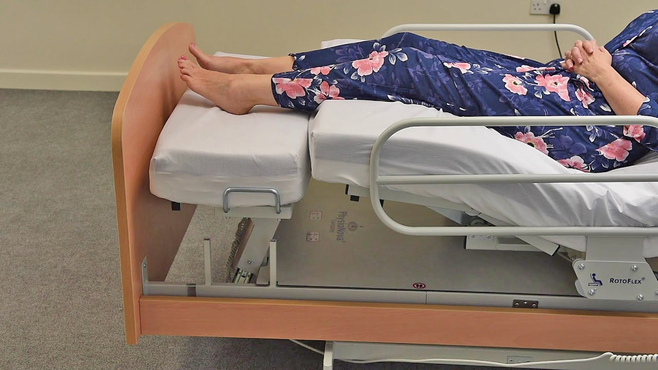 Rotoflex Automatic Rotating Bed Helps Those In Need Easily Get In and Out Of Bed