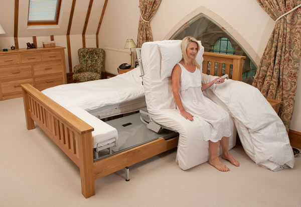 Rotoflex Automatic Rotating Bed Helps Those In Need Easily Get In and Out Of Bed
