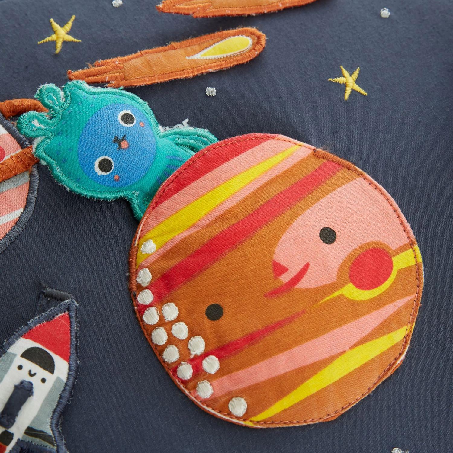 Cute Baby Activity Chair Helps Them Learn About Space And The Solar System - Deep Space Baby Activity Chair