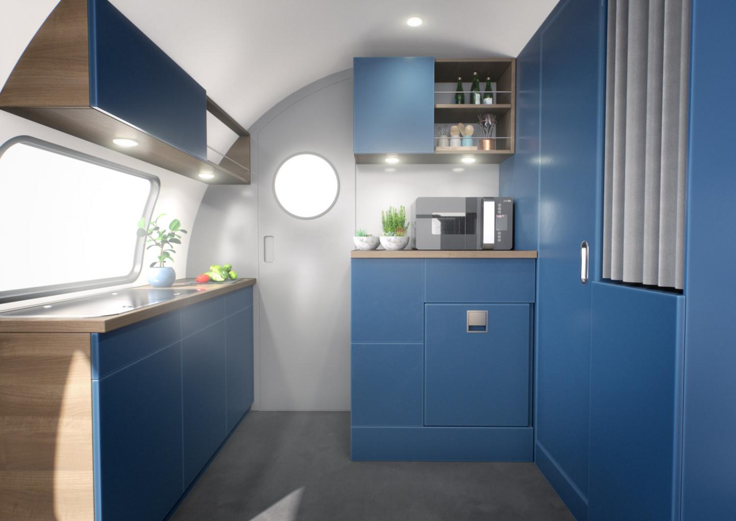 BeauEr 3X Travel Trailer Expands to Triple Its Size In Seconds