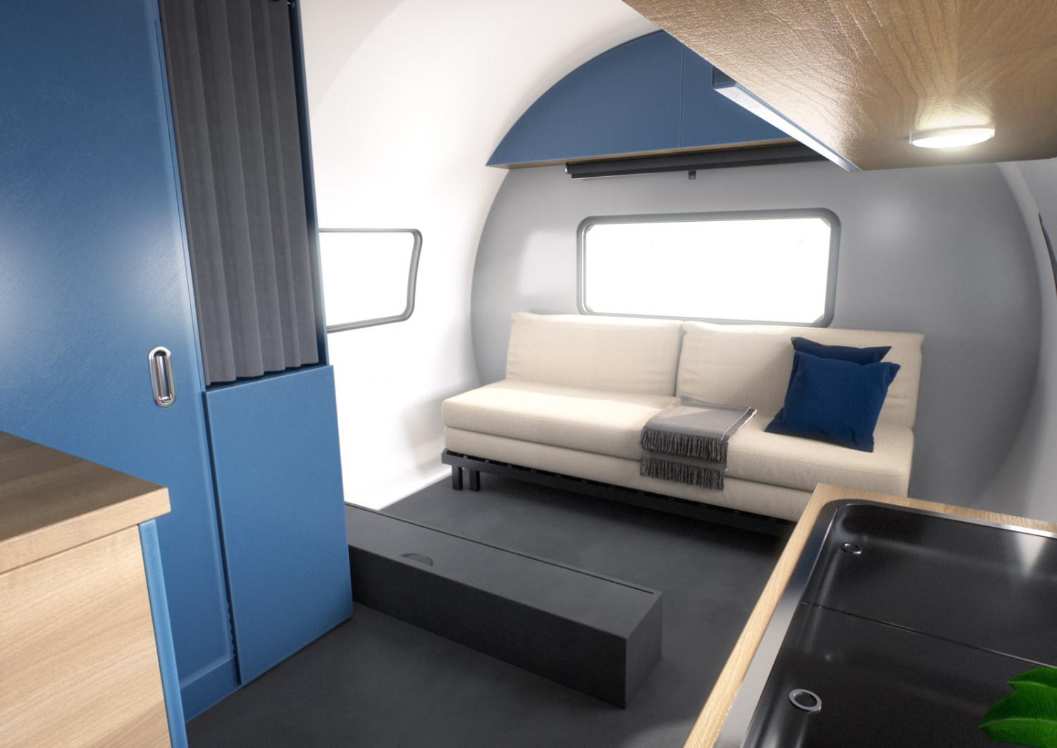 BeauEr 3X Travel Trailer Expands to Triple Its Size In Seconds