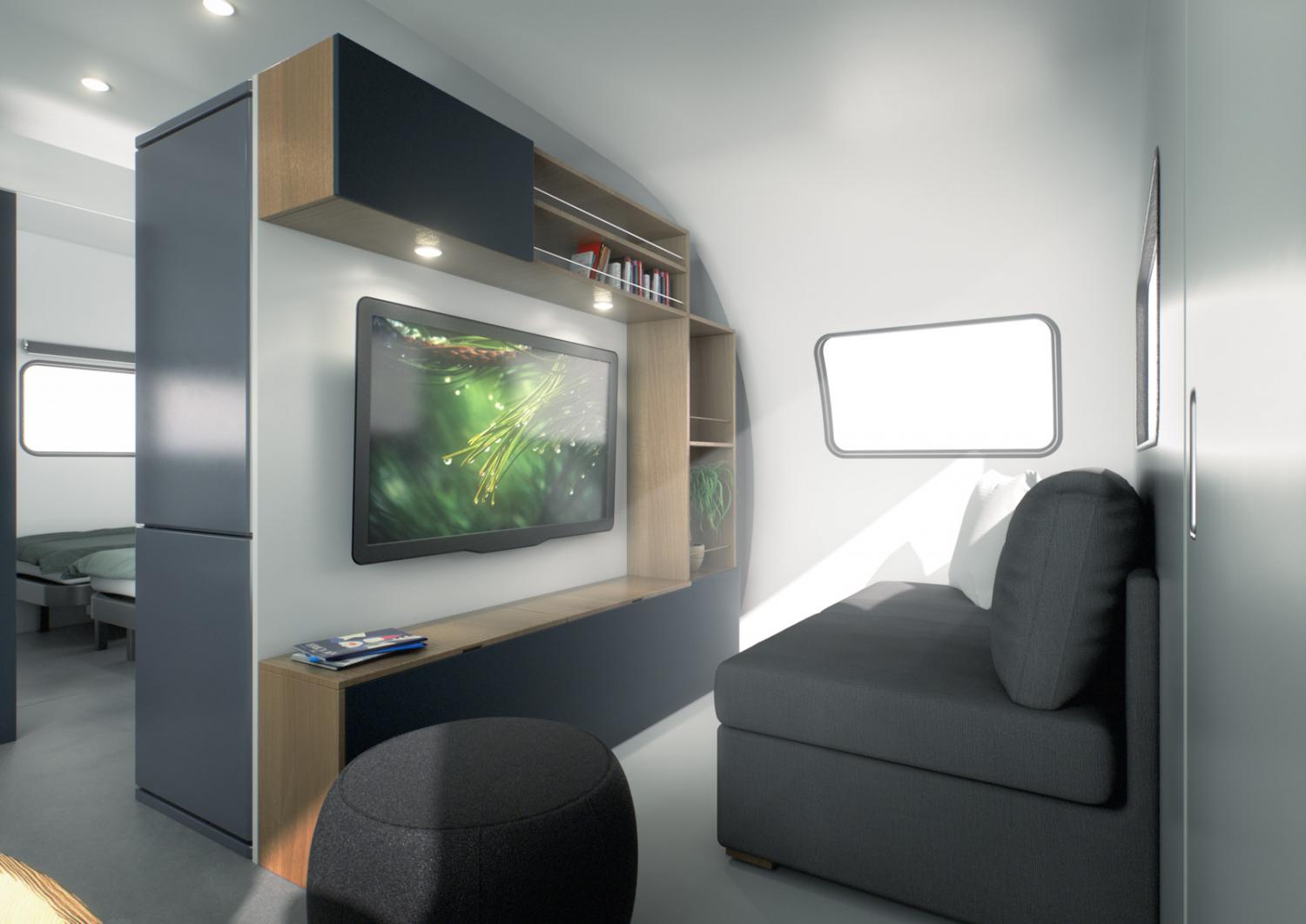 BeauEr 3X Travel Trailer Expands to Triple Its Size In Seconds