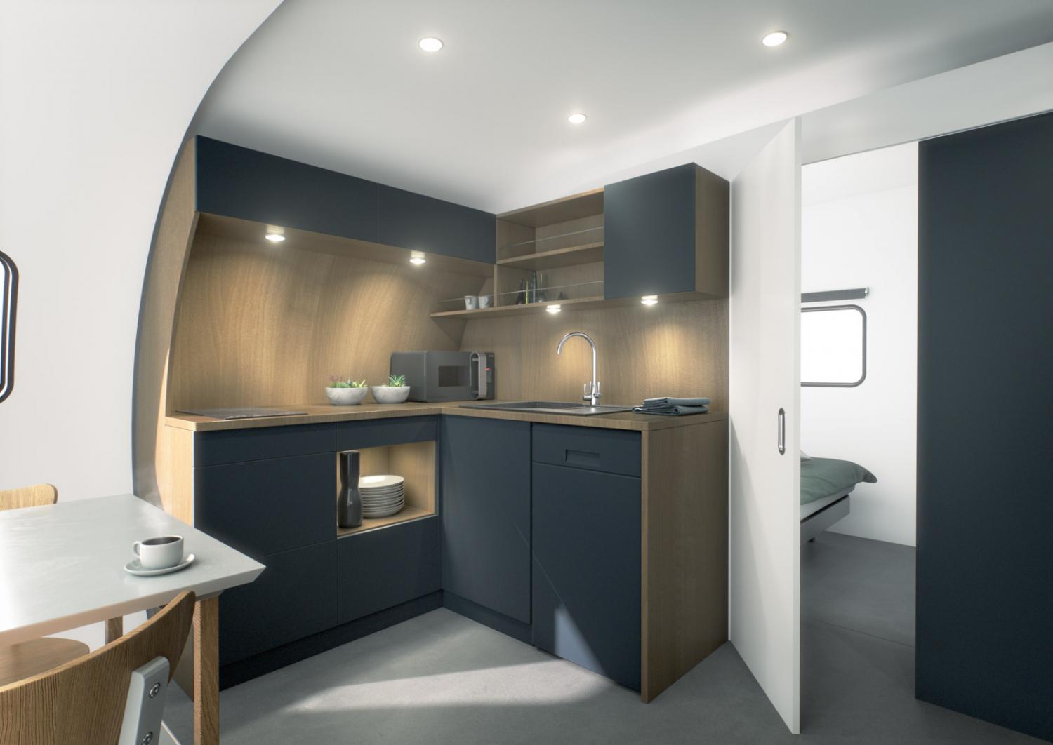 BeauEr 3X Travel Trailer Expands to Triple Its Size In Seconds