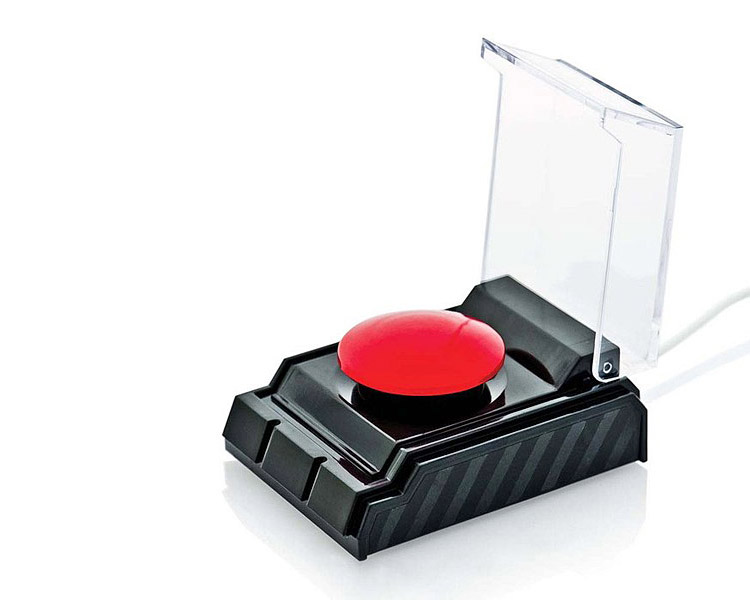 USB Emergency Big Red Button - Office Stress Reliever