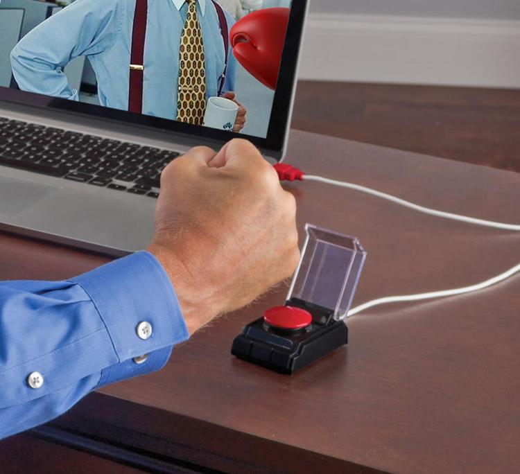 USB Emergency Big Red Button - Office Stress Reliever