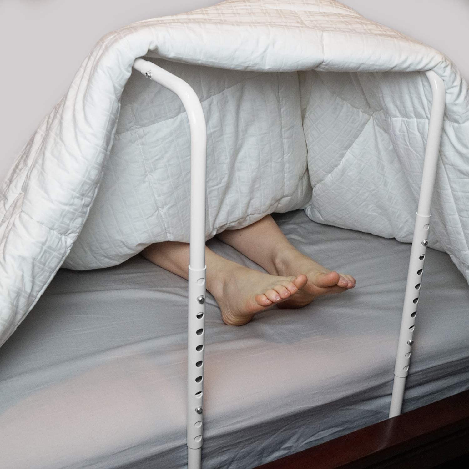 Blanket Lift Bar Keeps Your Feet Cool While You Sleep