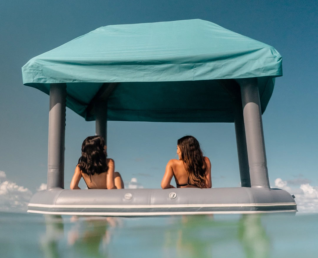 SmithFly Cabana Raft - Relaxing Floating Cabana Raft Tent