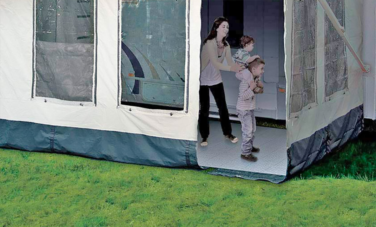 Screened-In Porch RV Camper Attachment - CAREFREE Buena Vista+ RV Awning Room