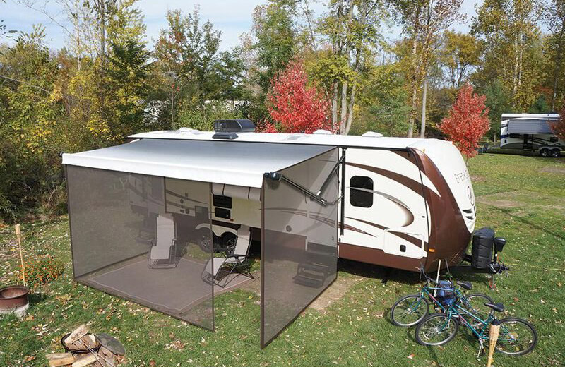 Screened-In Porch RV Camper Attachment - CAREFREE Buena Vista+ RV Awning Room