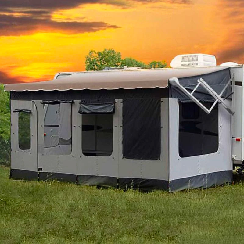 Screened-In Porch RV Camper Attachment - CAREFREE Buena Vista+ RV Awning Room