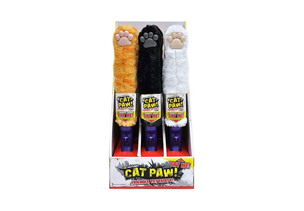 Cat Paw Toy - Funny bending cat paw toy meows when trigger pulled