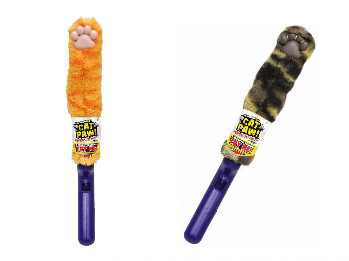 Cat Paw Toy - Funny bending cat paw toy meows when trigger pulled