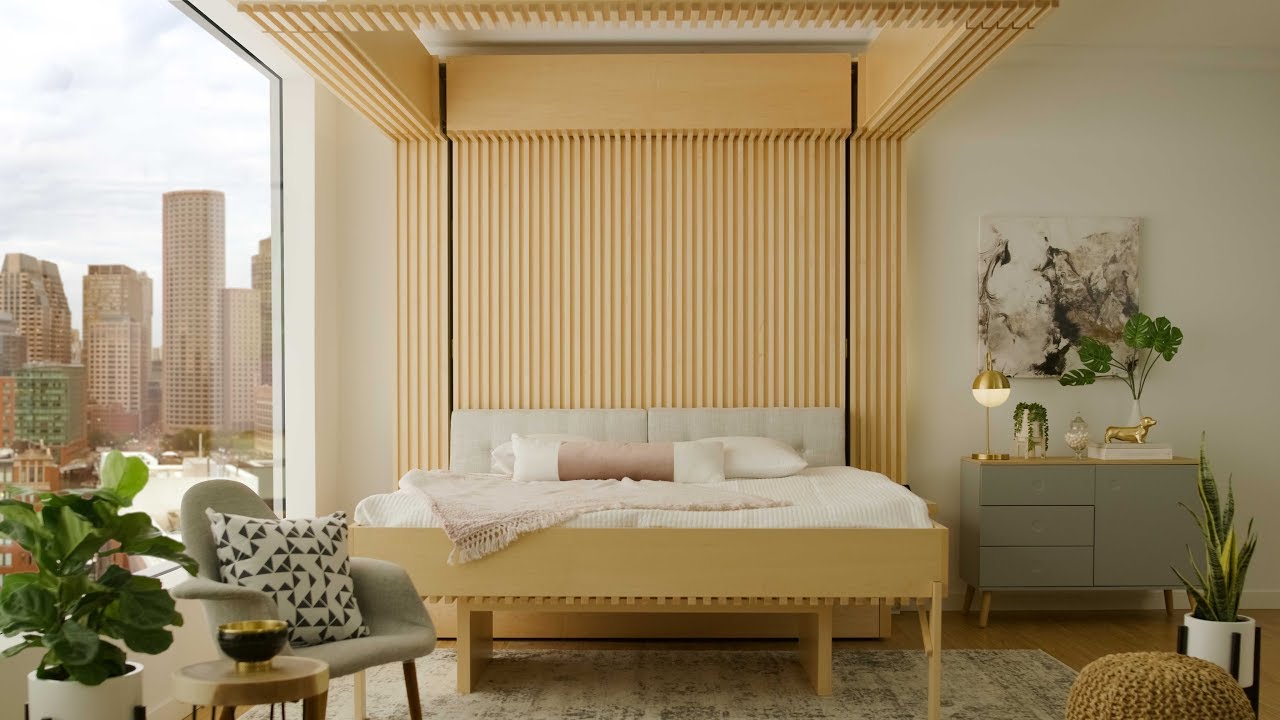 Cloud Bed Automatic Ceiling Murphy Bed