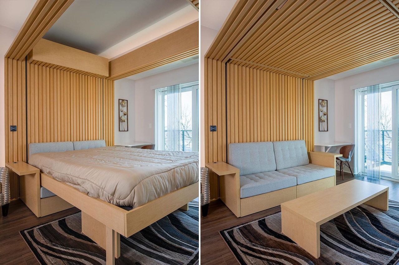 Cloud Bed Automatic Ceiling Murphy Bed