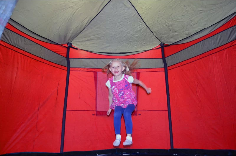 Clubhouse Trampoline Cover Tent - Propel Giant trampoline tent cover kids fort