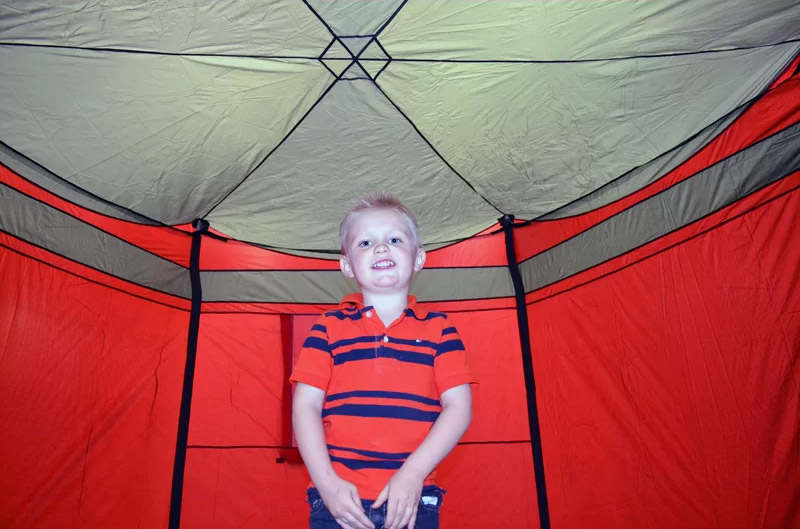 Clubhouse Trampoline Cover Tent - Propel Giant trampoline tent cover kids fort