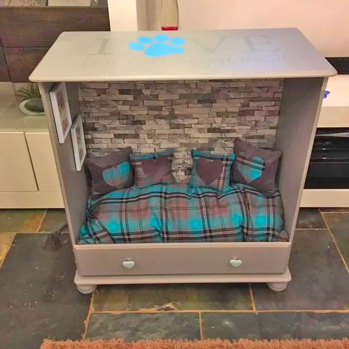Recycled Cabinet Dresser Dog Beds Sheltie Shacks