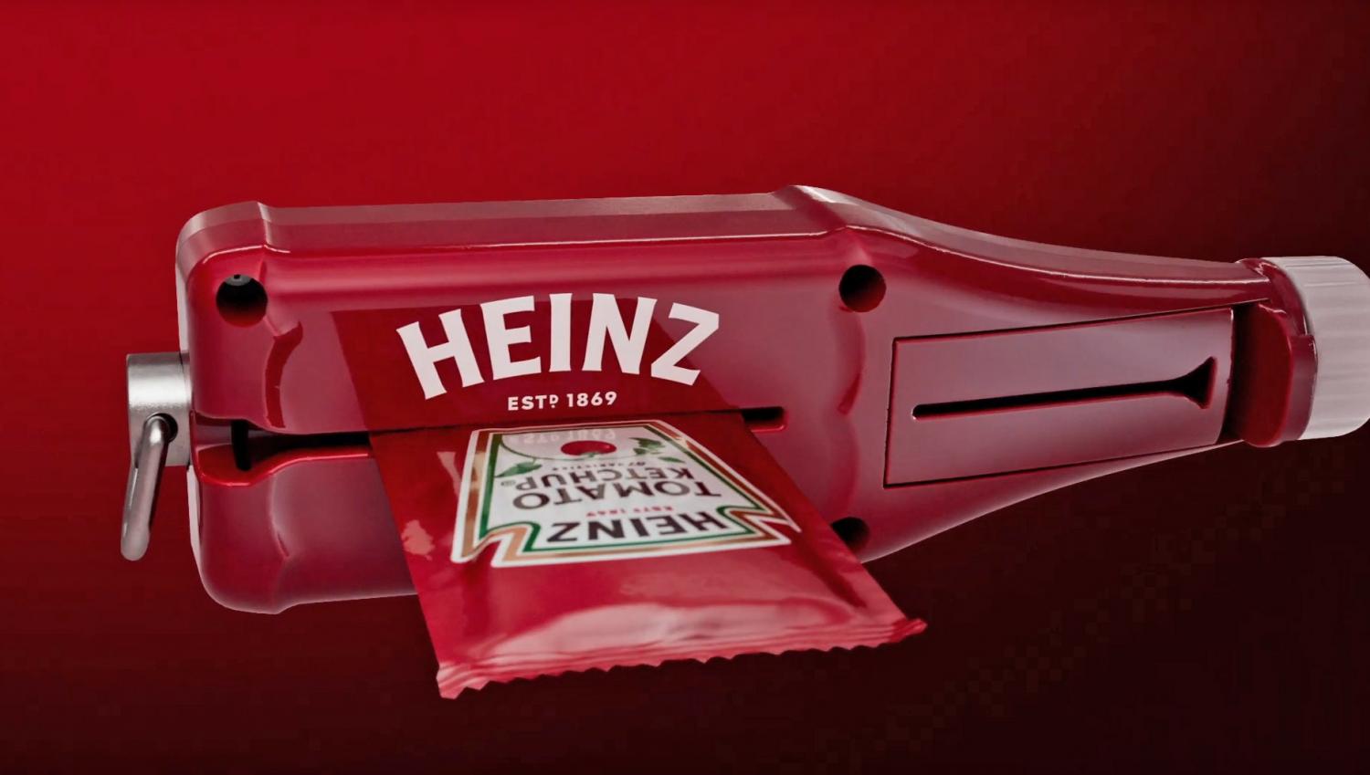 Heinz Ketchup Packet Roller Tool