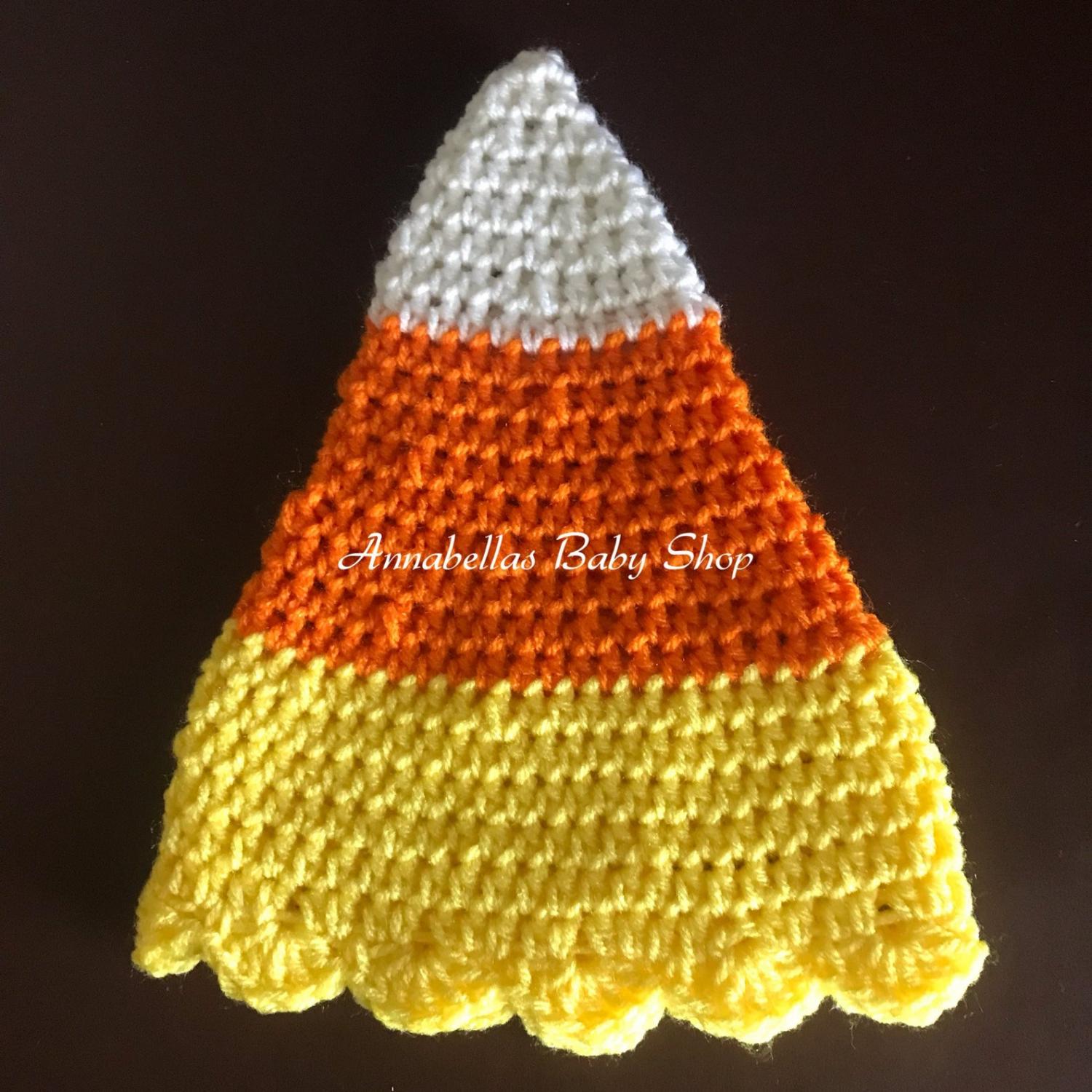 Crochet Candy Corn Baby Costume - Cutest baby Halloween Costume