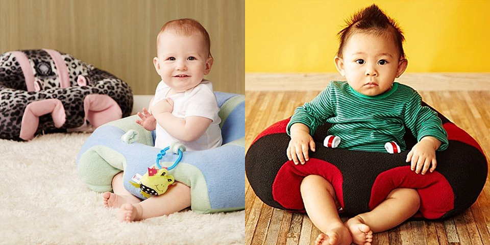 Cute Baby Sofa Chair Helps Teach Your Infant To Sit Up and Stabilize Their Back - bumbo seat alternative