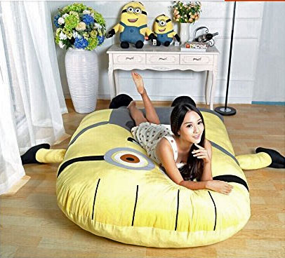 Despicable Me Minion Sofa Bed With Arms That Hug