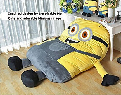 Despicable Me Minion Sofa Bed With Arms That Hug