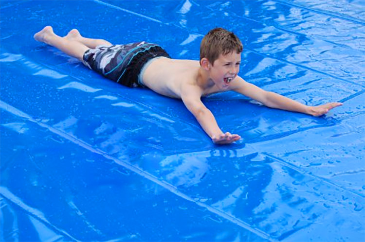 DIY Kit On Amazon Lets You Build Your Own Giant Backyard Waterslide - Best giant backyard waterside