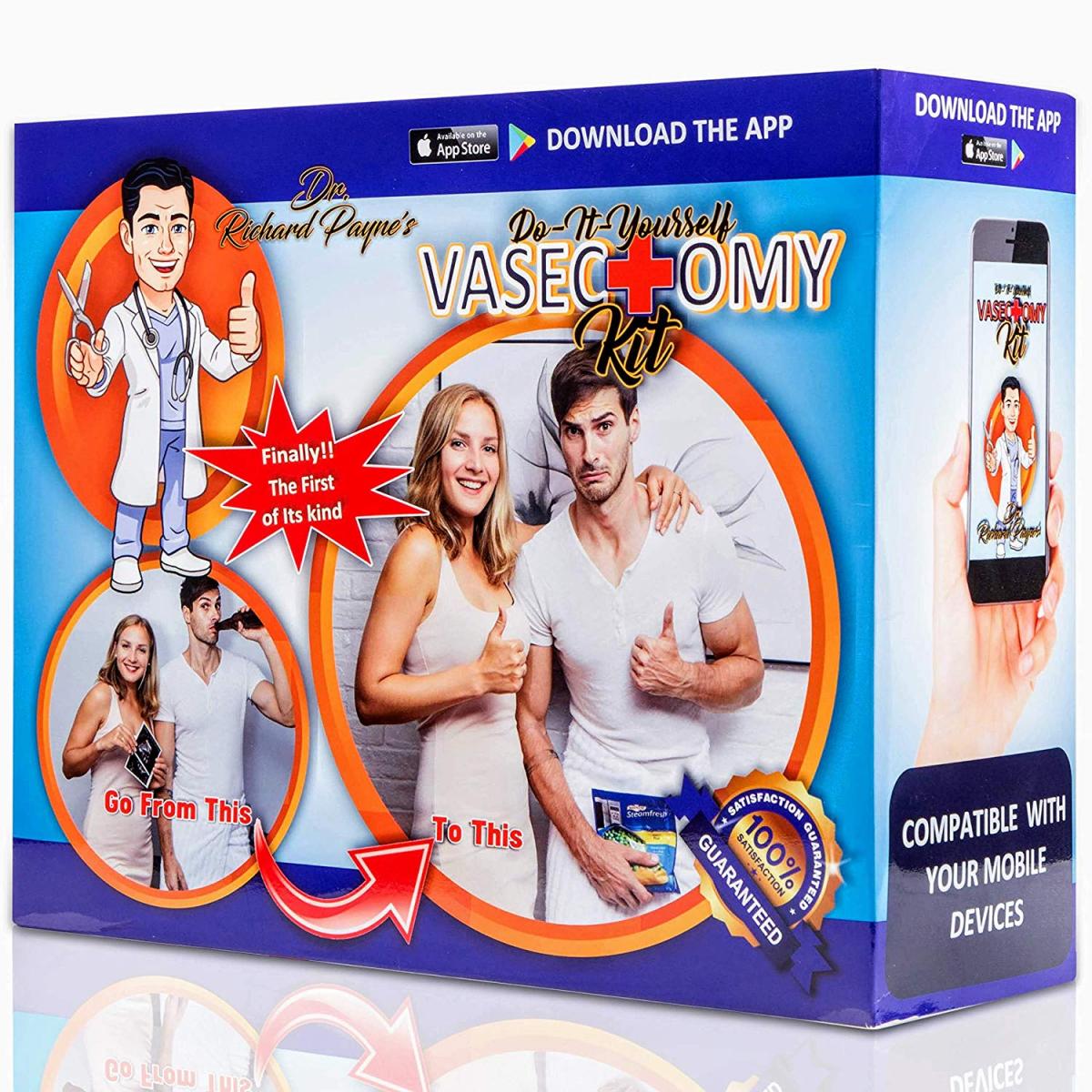 DIY Vasectomy Kit - Vasectomy Prank Gift Box
