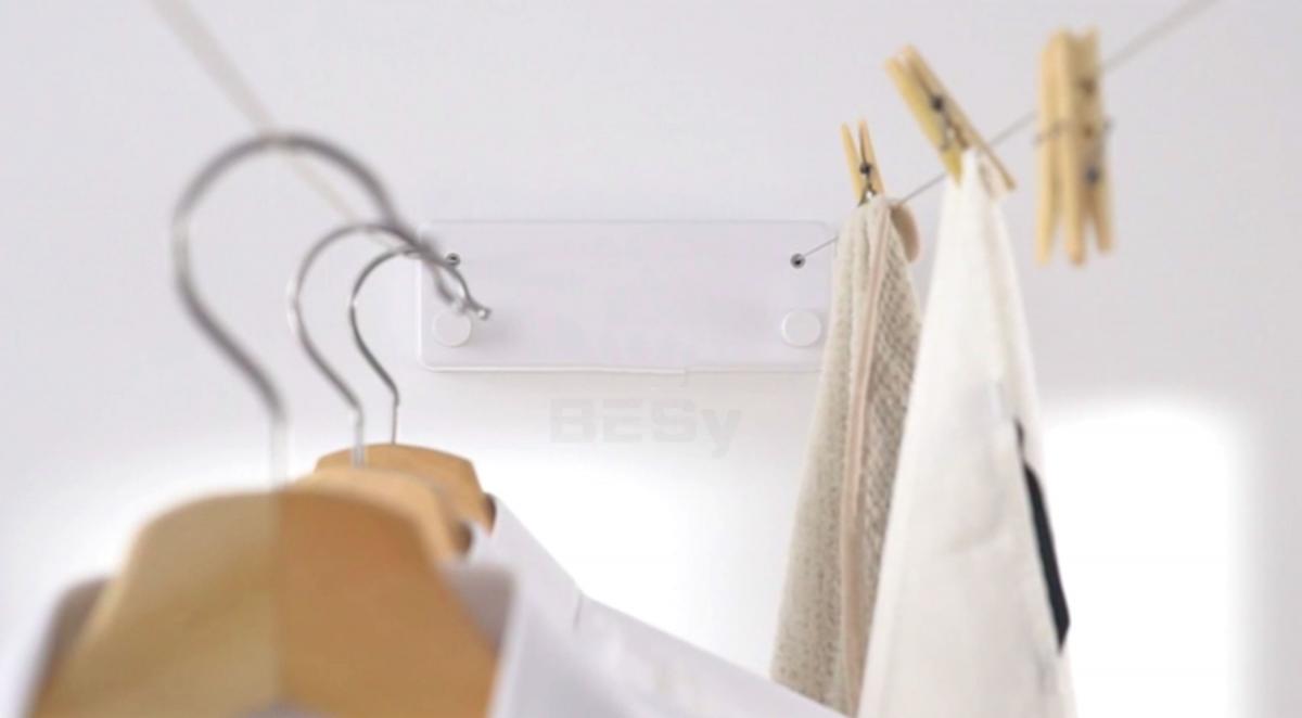 Double Line Retractable Clothesline