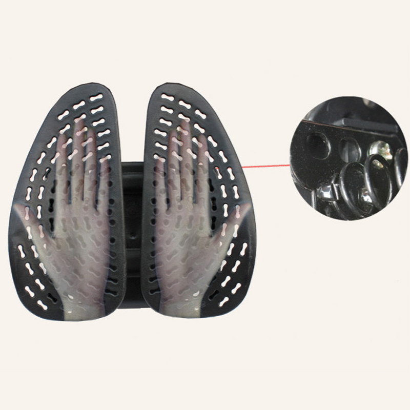 Double-Winged Back Support For The Car - Adjustable Driving lumbar support looks like lungs