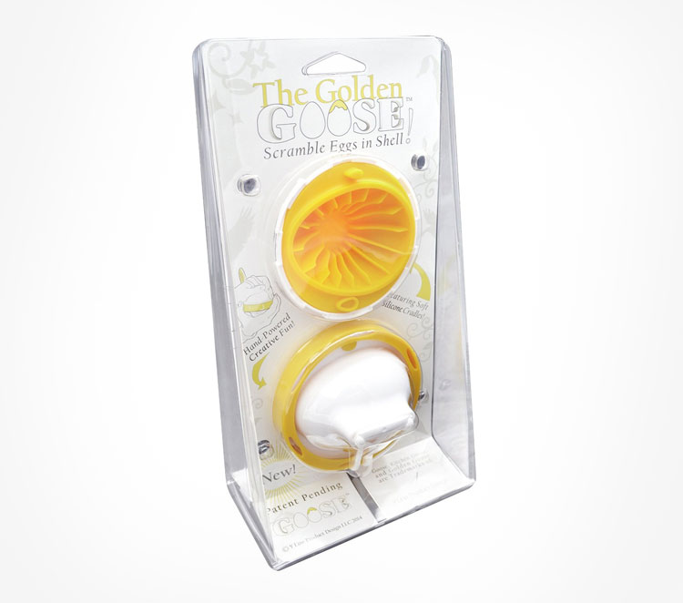 Golden Goose Egg Spinner - In Shell Egg Scrambler
