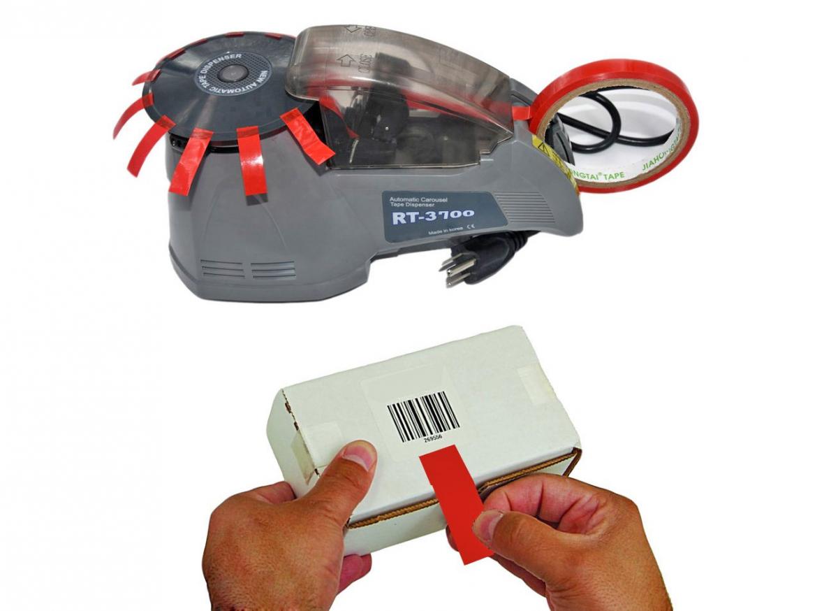 Electric Tape Dispenser - Automatic tape dispenser for wrapping gifts