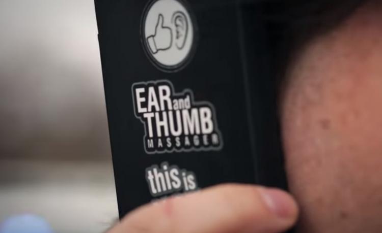 Fake Phone Ear and Thumb Massager