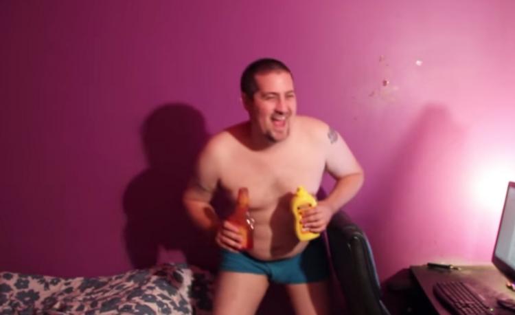 Fat Guy With Ketchup Birthday Song Video
