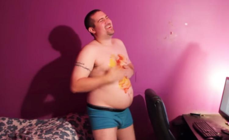 Fat Guy With Ketchup Birthday Song Video