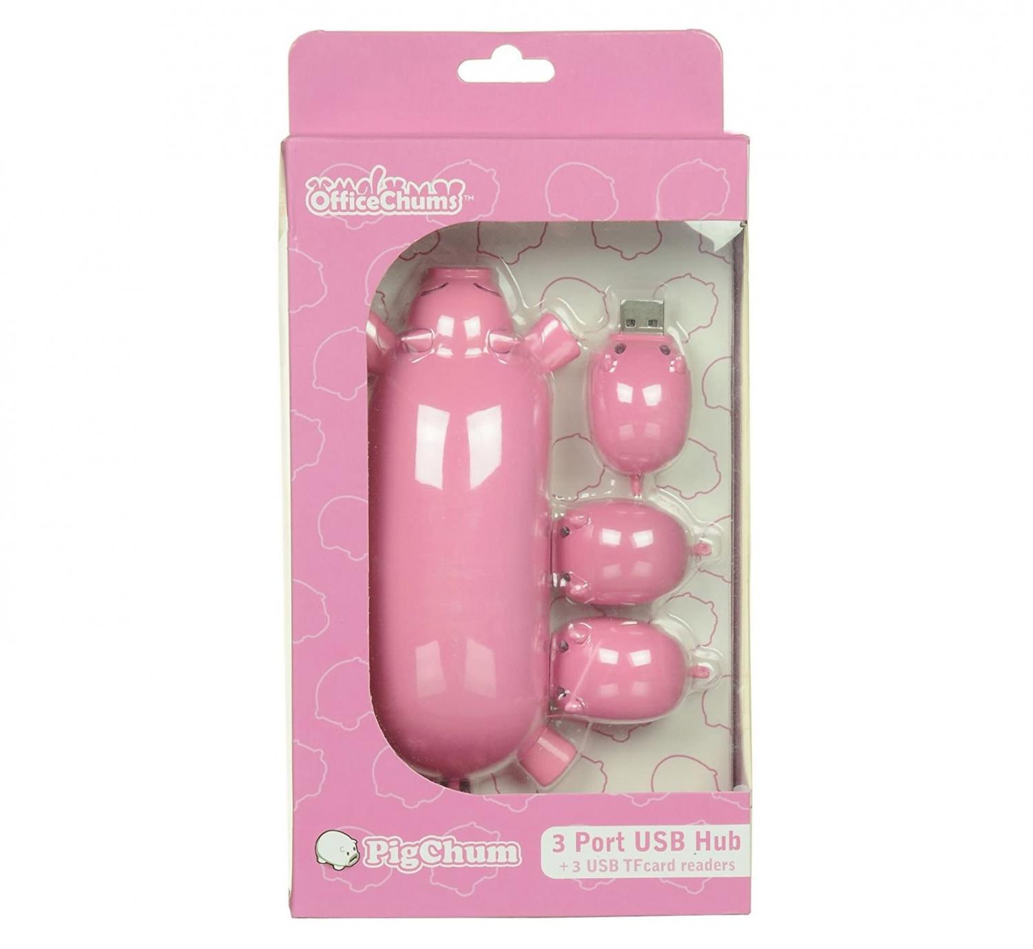 Mama Pig USB hub with feeding piglets usb flash drives