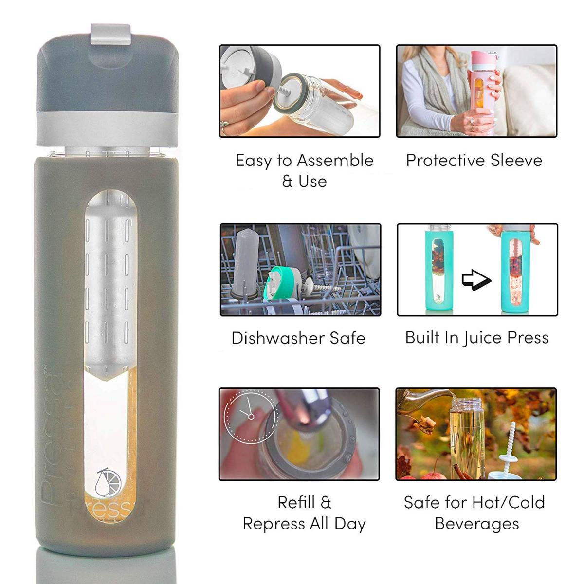 Pressa Fruit Infused Water Bottle