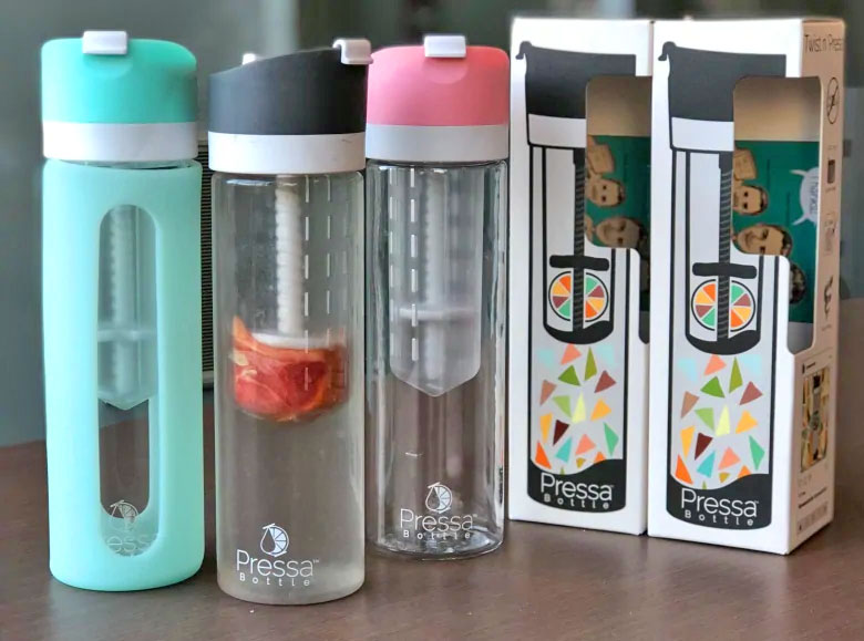 Pressa Fruit Infused Water Bottle