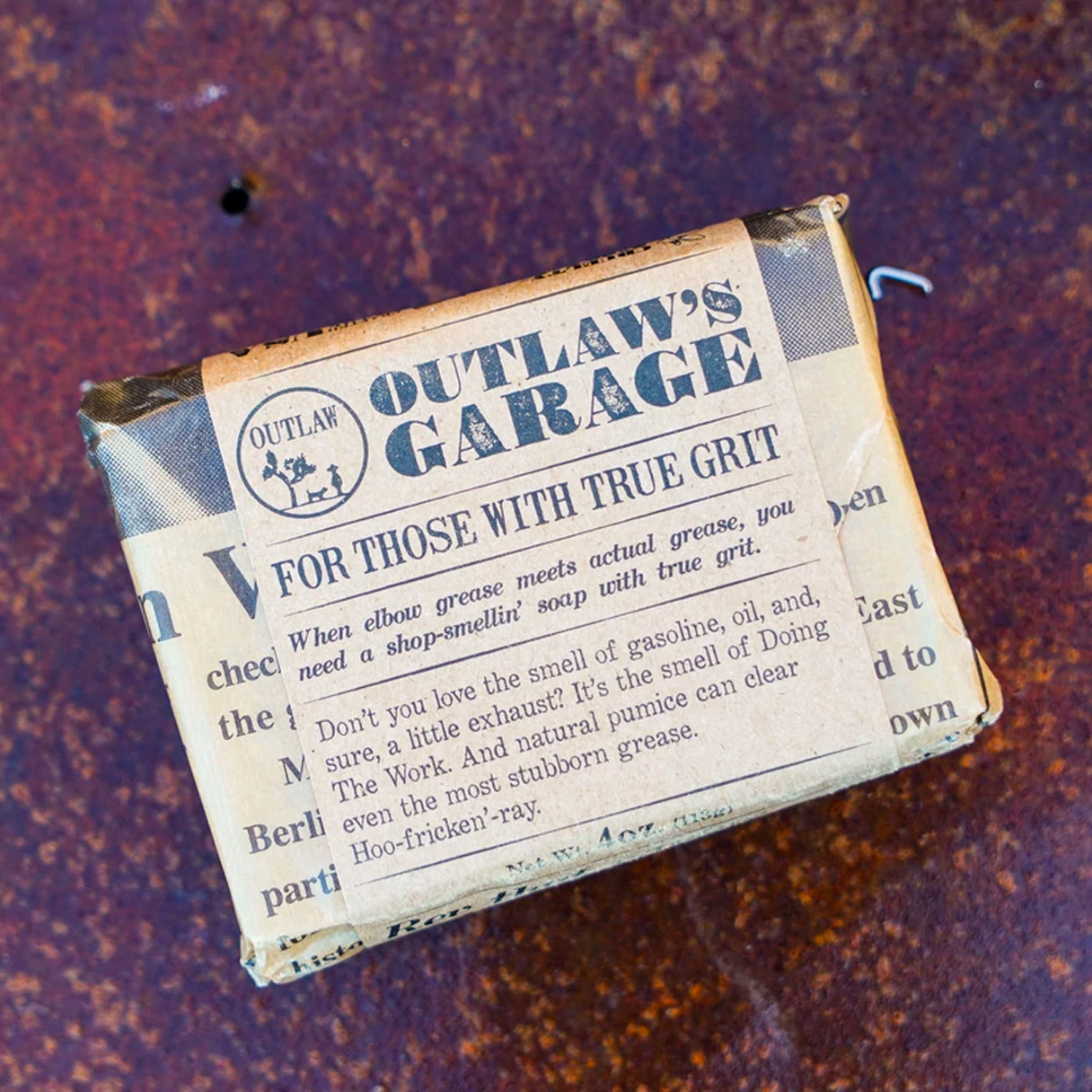 Soap That Makes You Smell Like a garage (gasoline, oil, exhaust)