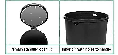 Garbage With Built-in Manual Trash Compactor