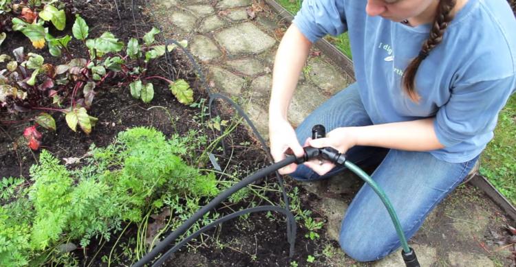 Snip-N-Drip Garden Hose