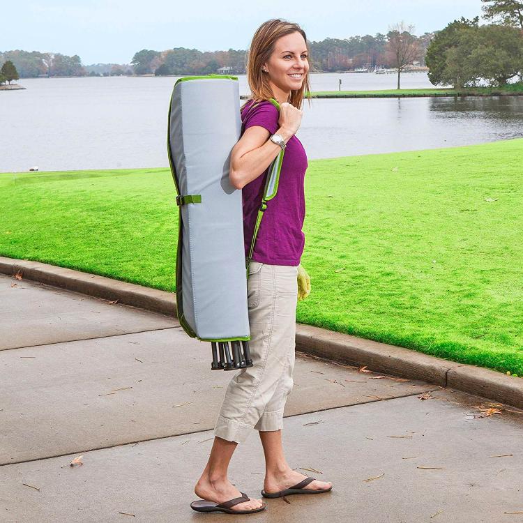 Canopy Chair With a Screen Protects You From The Sun and Mosquitoes - Kelsyus Original Canopy Chair with Bug Guard - Folding camping chair