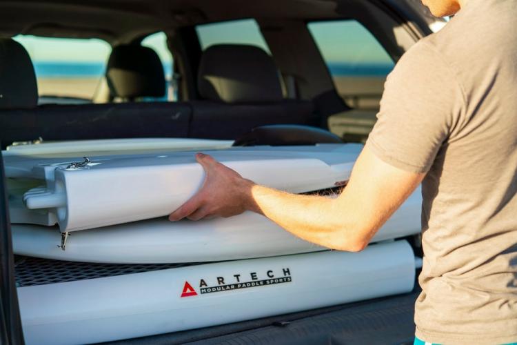 Easy Eddy Modular SUP Paddle Board - 3-piece connecting paddle board